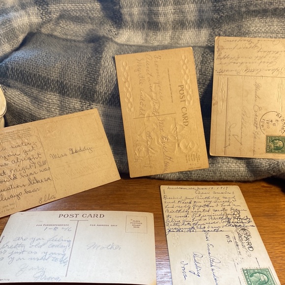 5 ANTIQUE POSTCARDS 1900’s Lot - Picture 4 of 8